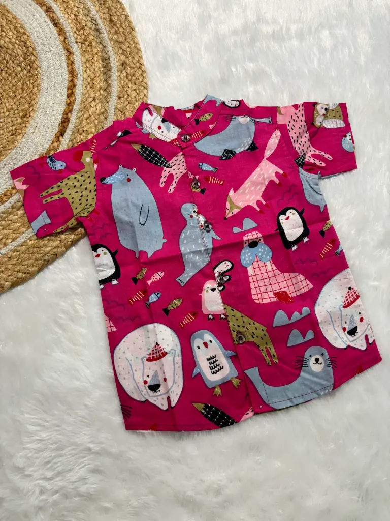 Pink Animal Shirt