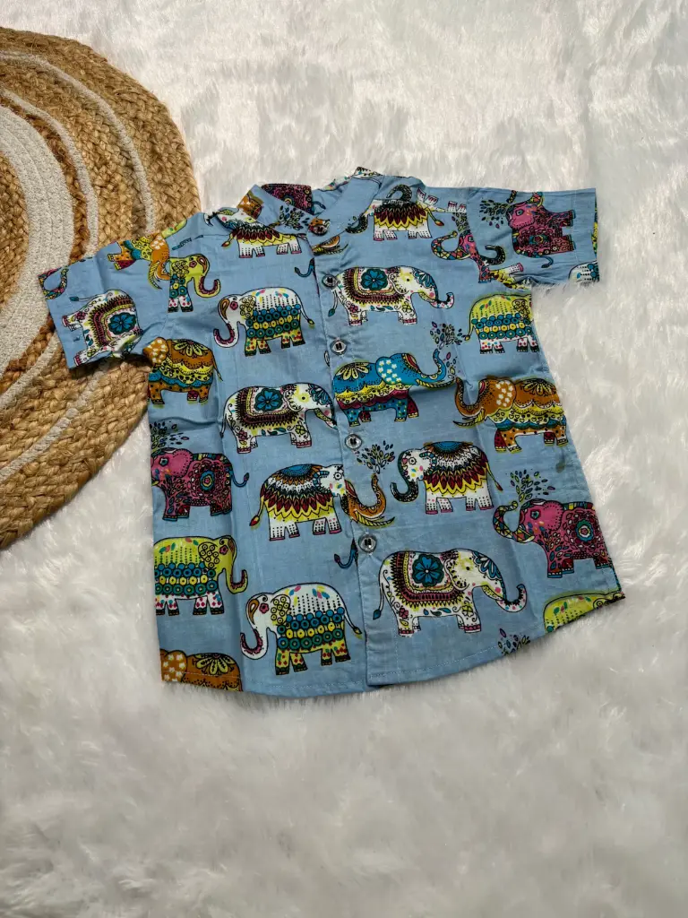 Grayish Blue Elephant