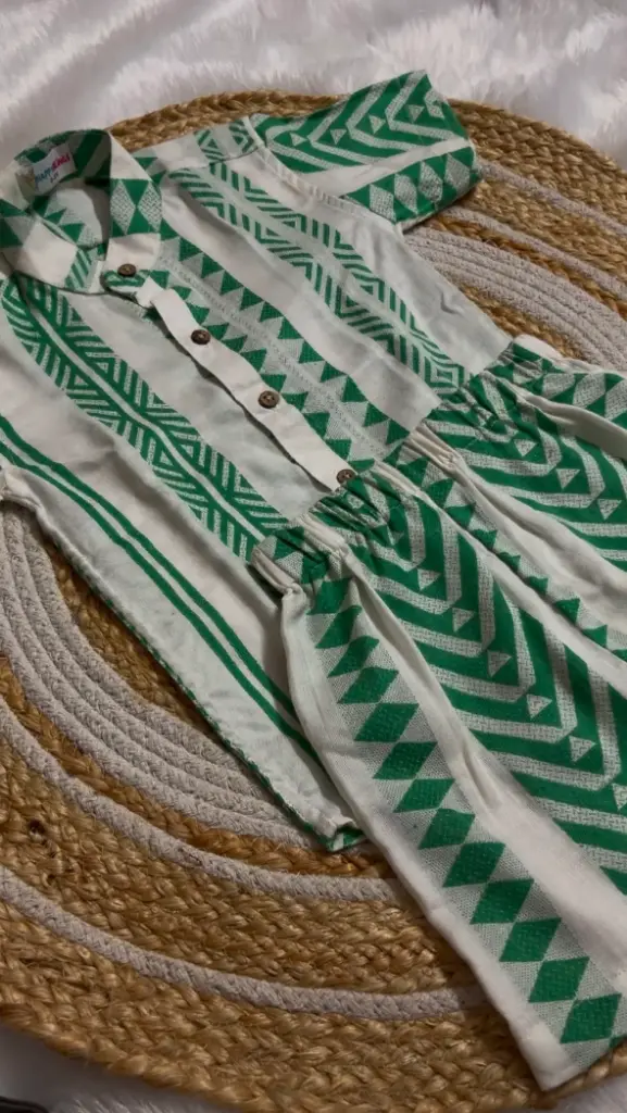 Green Stripes Boys Co-Ord Set
